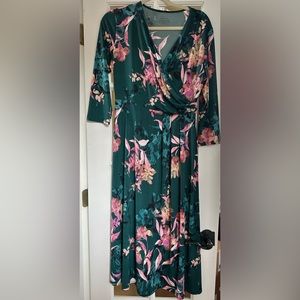Investments Soft Floral Maxi Dress